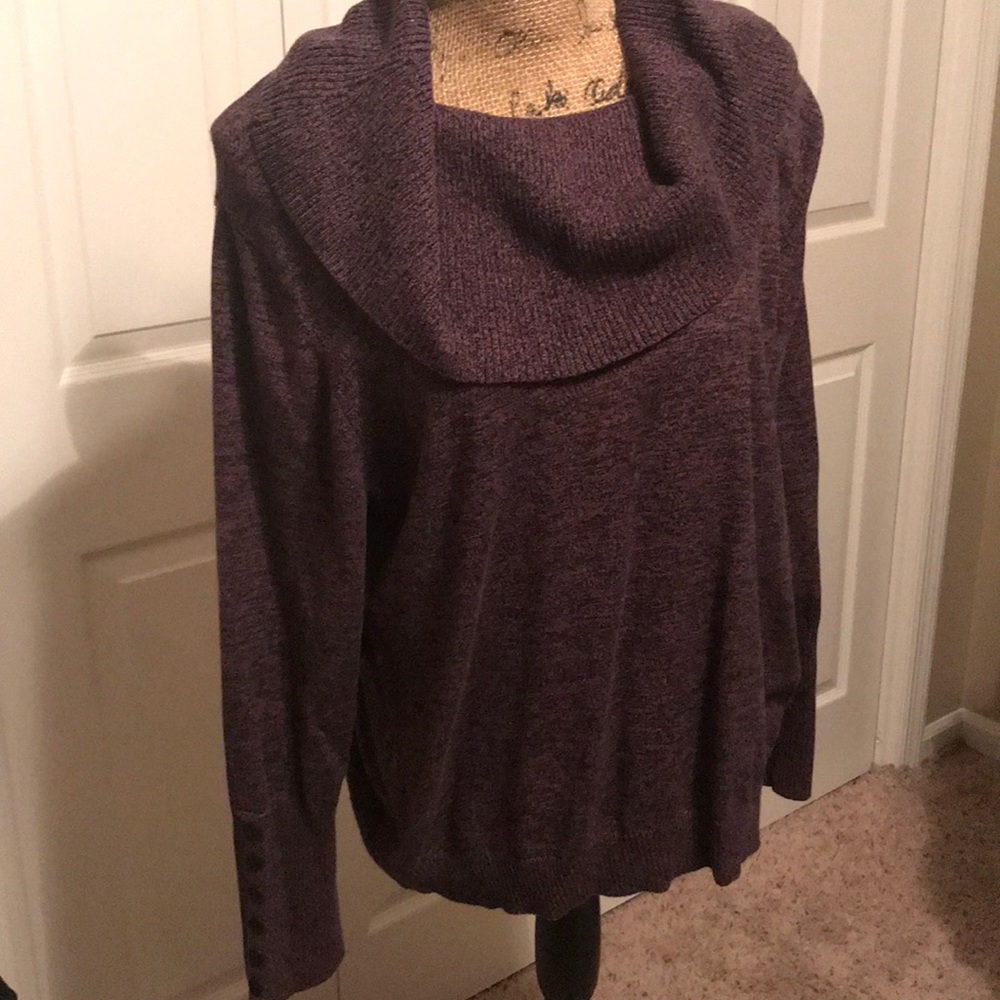 Cowl neck sweater